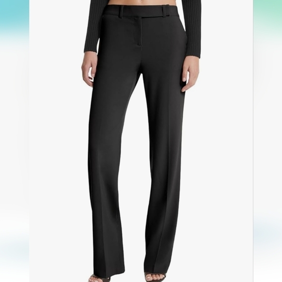 Michael Michael Kors Straight Leg Woven Pants Trousers - Picture 1 of 6